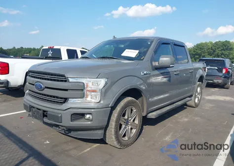 2018 Ford F-150 Lariat из США, поврежденный, VIN 1FTEW1EP3JFD30777